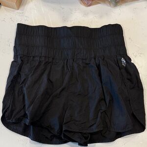 Elegant Black Women's Athletic Shorts